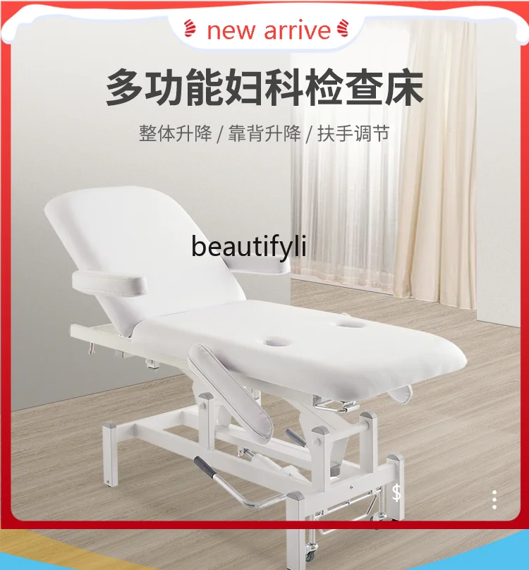 

Gynecological Examining Table Adjustable Diagnosis and Surgery Maternity Bed Irrigation Beauty Tattoo Bed