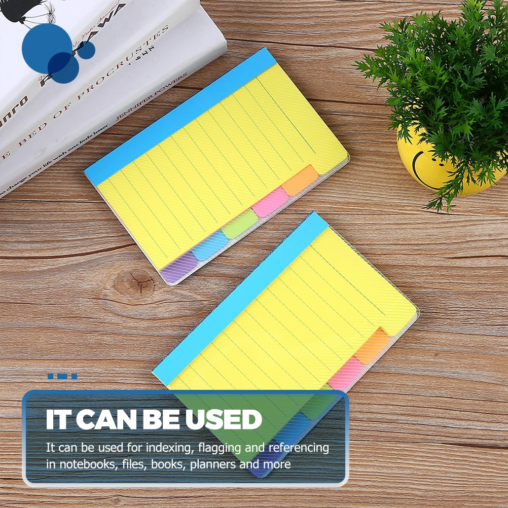 

Large Yellow Paper Notepads Memo Pad 90 Pages Smooth Writing Desk Supplies Study Note Pad Adhesive Notebooks