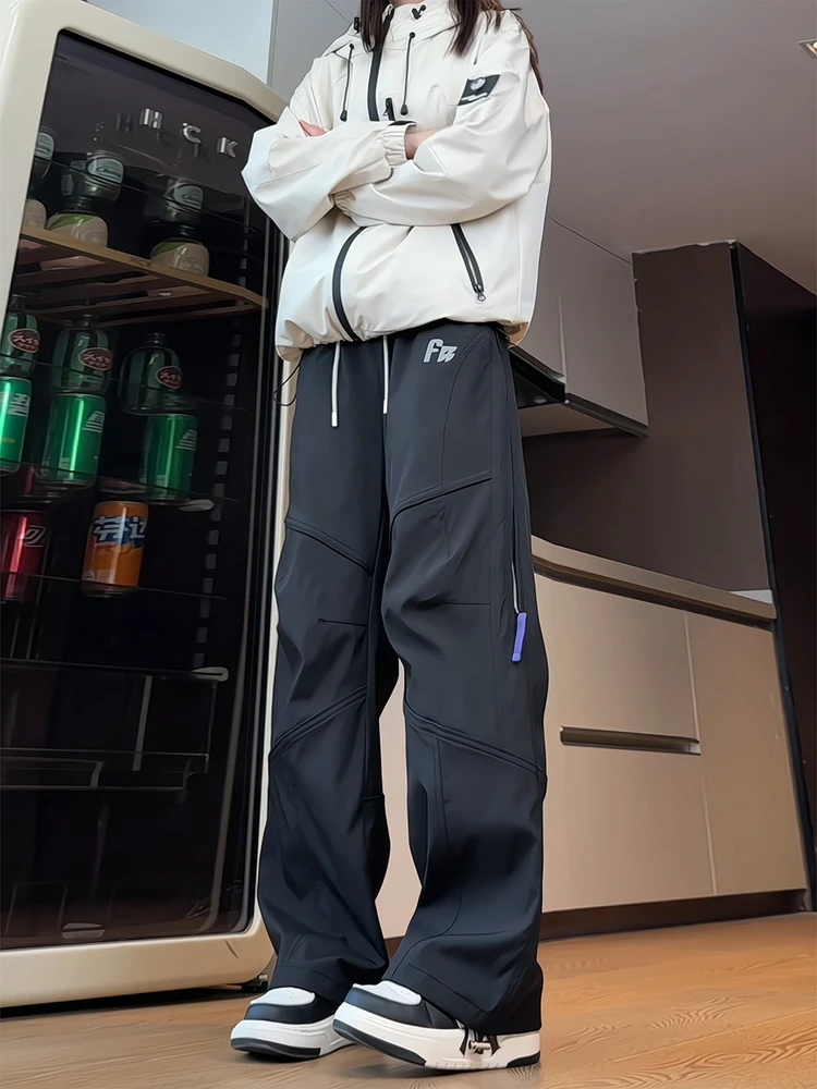 في الهواء الطلق Softell بنطلون رجالي نسائي Fce اصطف تسلق التزلج السراويل يندبروف مقاوم للماء تنفس عادية مستقيم L... #3