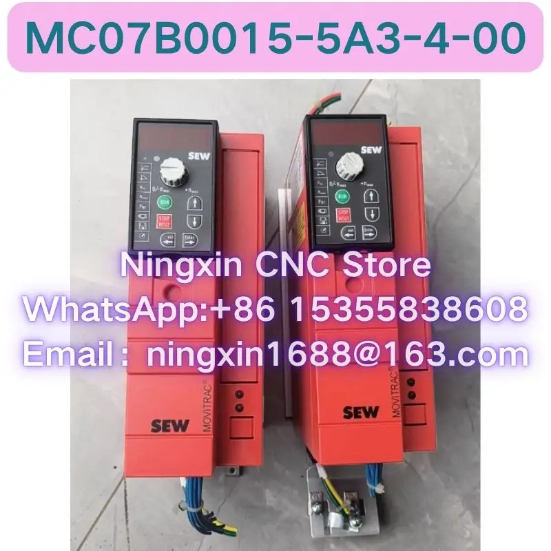 Second-hand MC07B0015-5A3-4-00 inverter Functional test OK Fast delivery