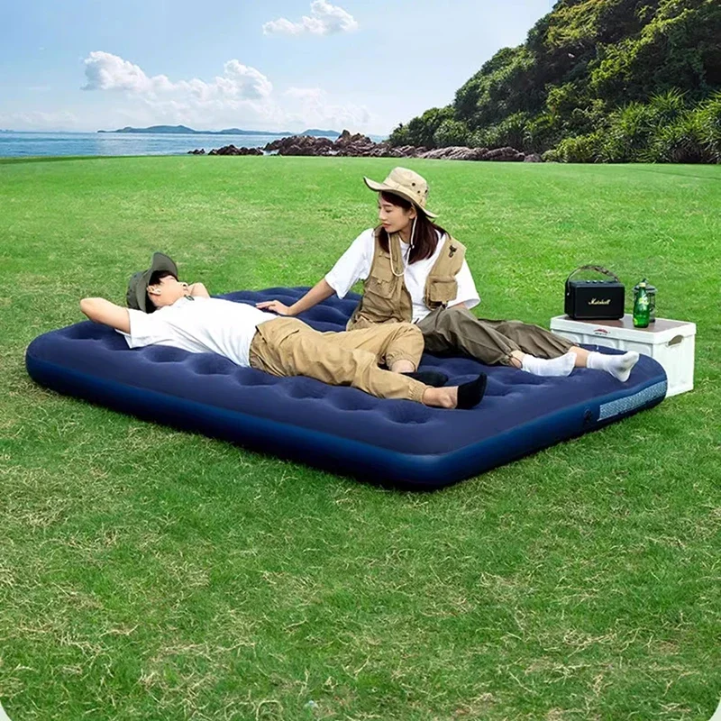 Inflatable Folding Bed Double Modern Sun Capsule Design Girls Tatami Space Saving Bed Sleeping Portable Beliche Home Furniture