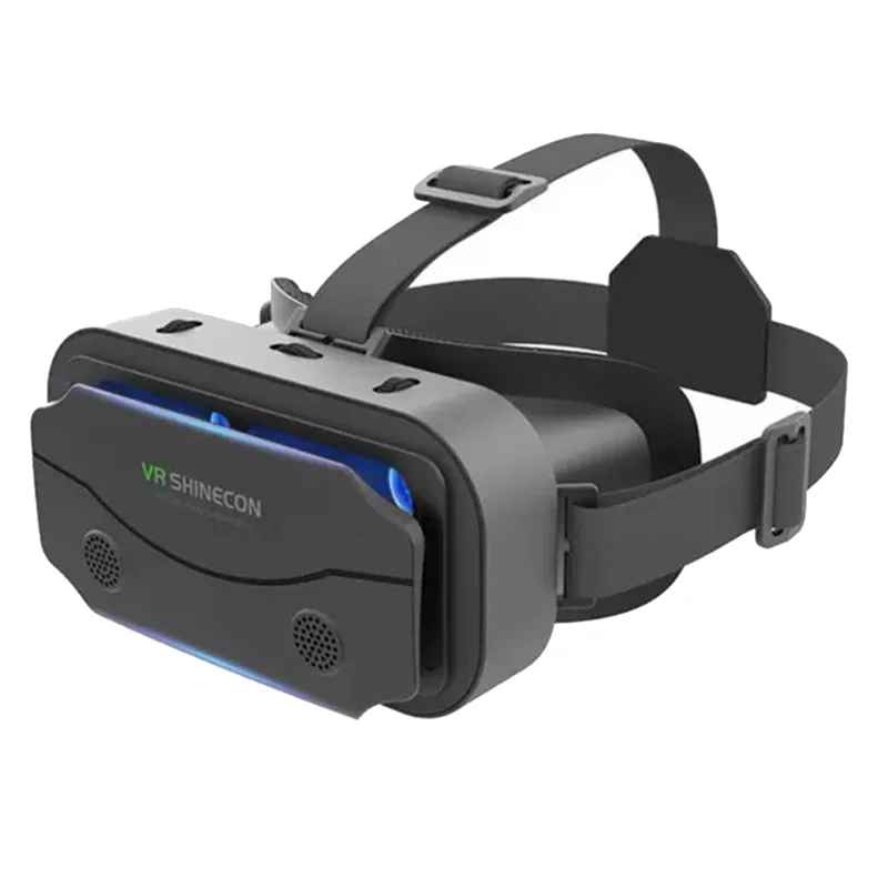 Ingenious-3D vr óculos portátil fone de ouvido montado na cabeça ajustável para 4.7-7.0 polegadas android telefones inteligentes óculos de realidade virtual