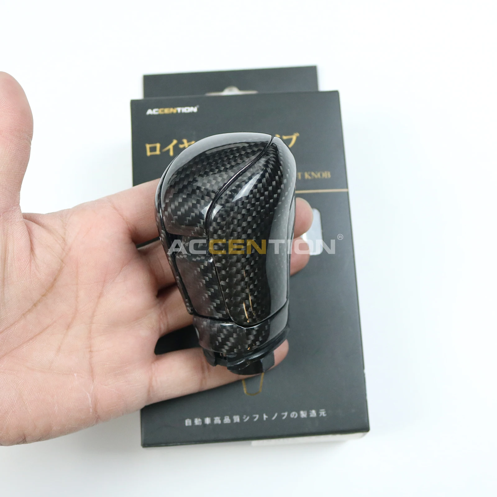 100% Real Black Carbon Fiber Gear Shift Knob For Honda Civic 2016 2017 2018 2019 2020