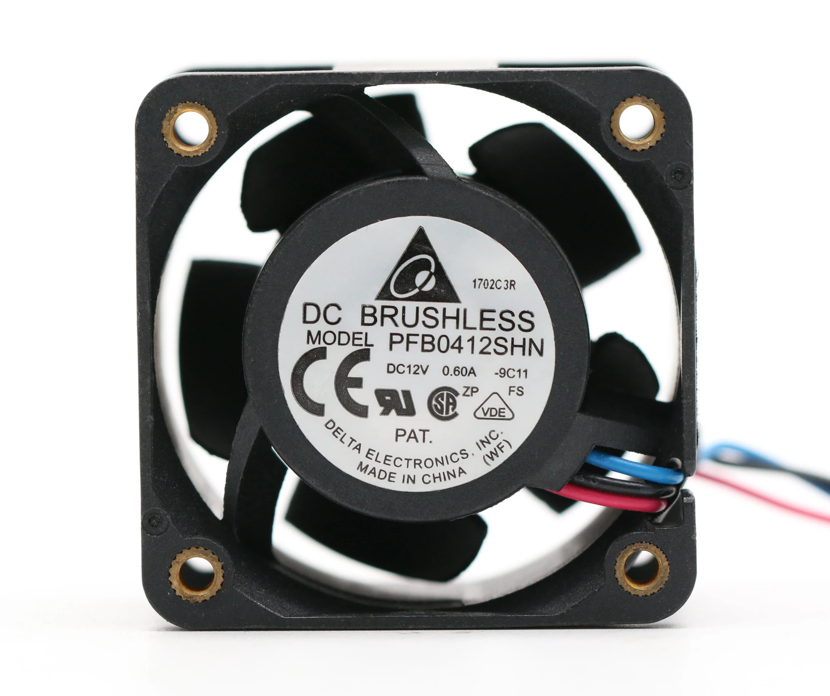 Original PFB0412SHN 12V 0.6A 4028 dual ball server 1U fan