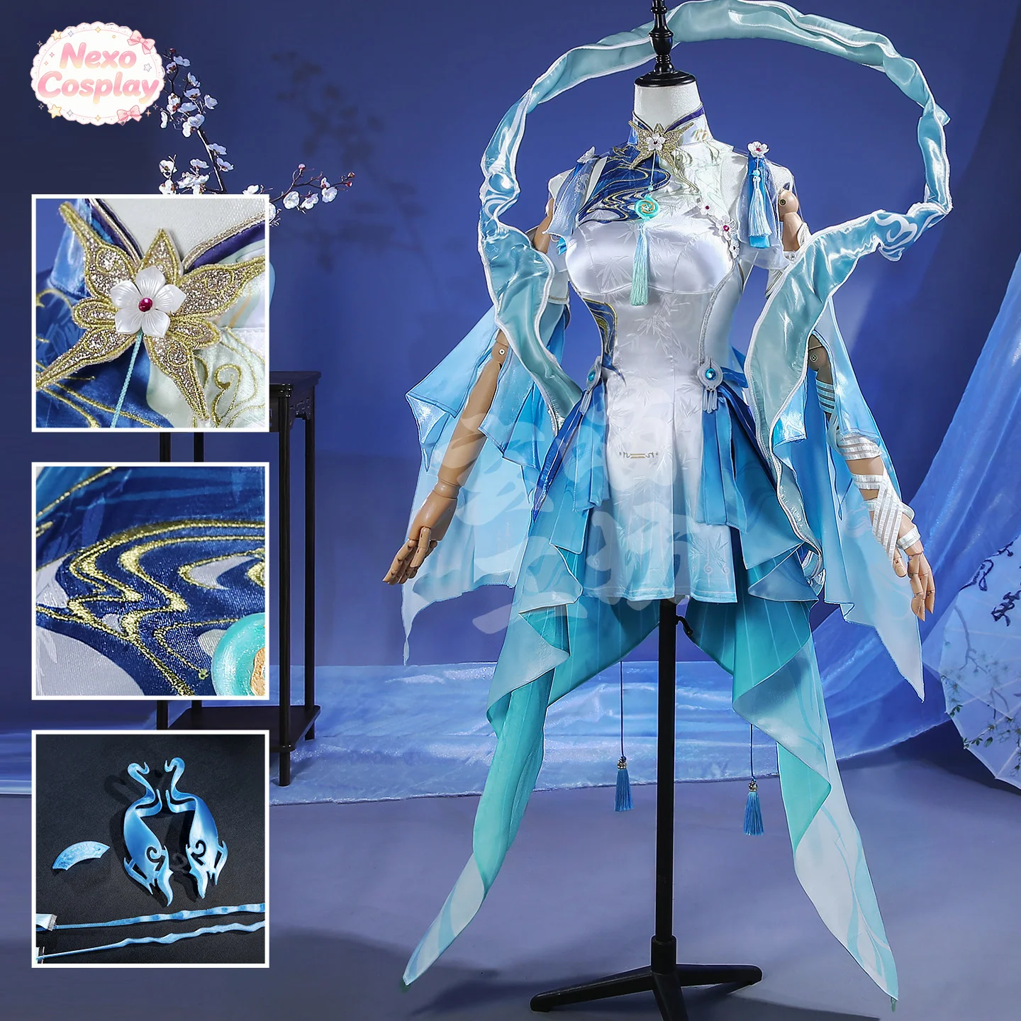 Costume de Cosplay Wuthering W - Anime Cosplay Outfits Female avis et prix