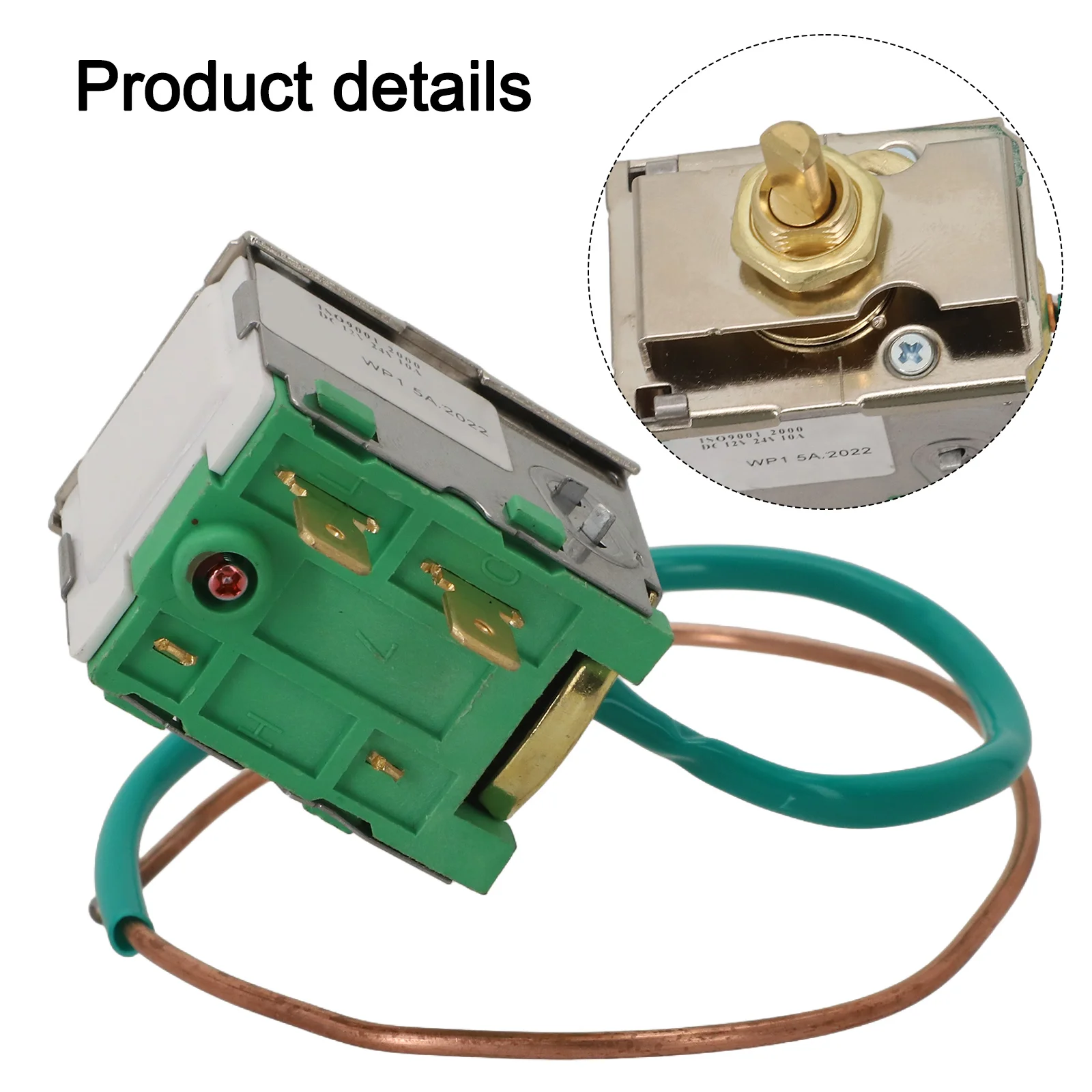 

Car Maintenance Temperature Control Switch Easy Installation Temperature Switch Automotive Temperature Regulator