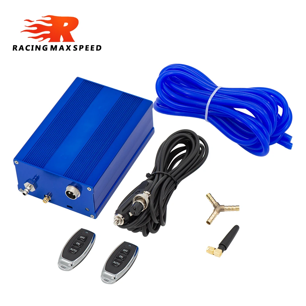 Universele 2 "/2.36"/2.5 "/2.75"/3 "inch Uitlaat Vacuümpomp Vacuümklep Control Unit Set Uitlaat Knipsel Klep Met Afstandsbediening