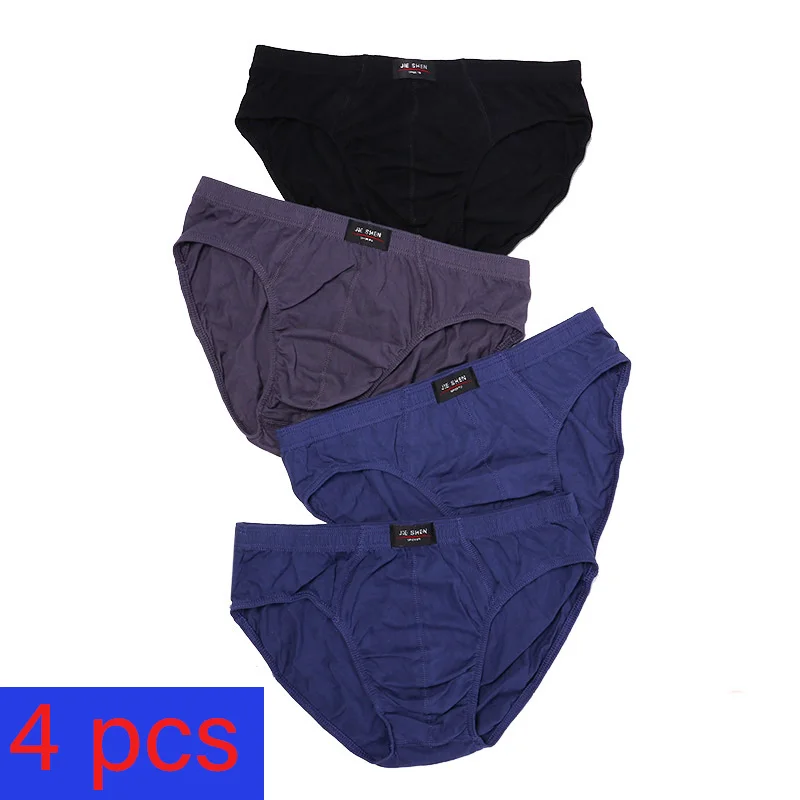 

Трусы мужские из натурального хлопка, 4 шт./партия, размеры Xl -5Xl