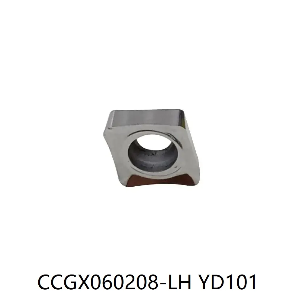 CCGX060208-LH YD101 ZCC General turning Positive inserts For machining aluminum 10pcs/box CCGX