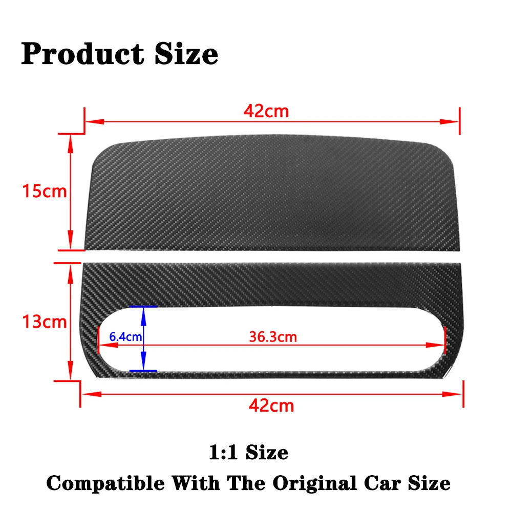 Car Front Co-Pilot Armrest Panel Decoration Cover Trim for Jeep Wrangler JK 2007 2008 2009 2010 2/4-Doors Interior Accessories