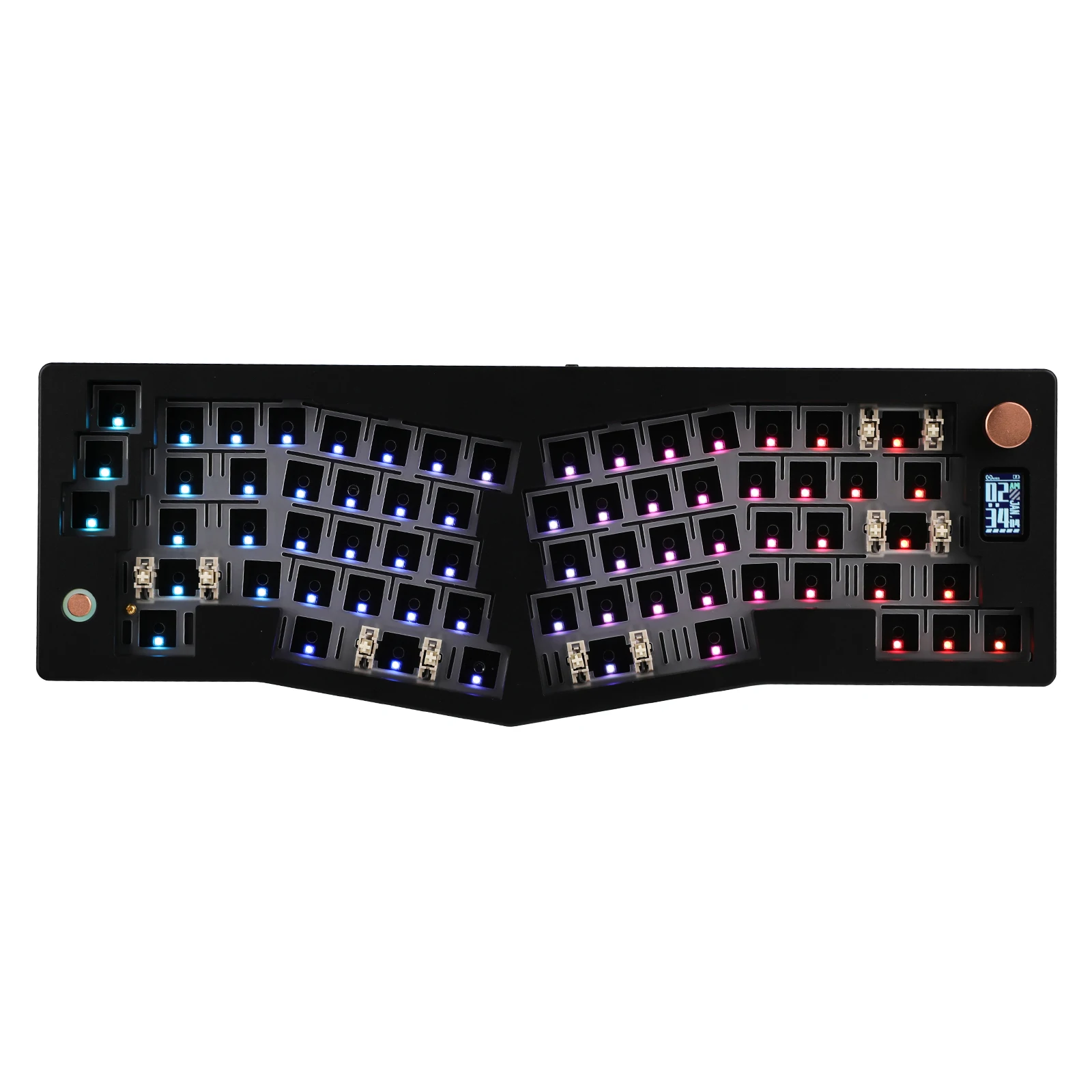 CIDOO ABM066 VIA-programmable Hot Swappable Mechanical Keyboard wooting wireless rechargeable oem rgb light up keyboard