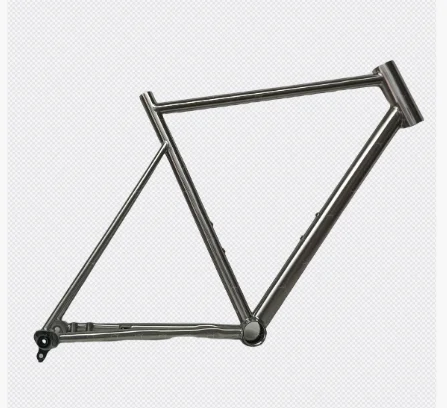 

52mm Headset Size Fully Integrated Cable Titanium Bicycle Frame