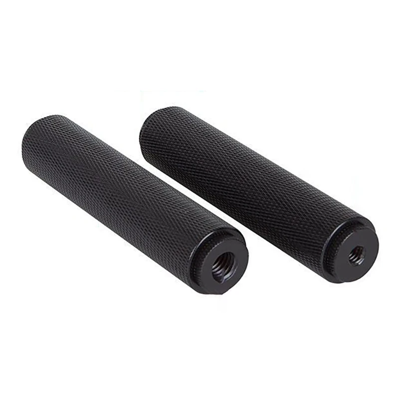 Tige d'extension en alliage d'aluminium 1/4" femelle vers 1/4" 3/8" femelle pour trépieds, pour allonger l'équipement photographique