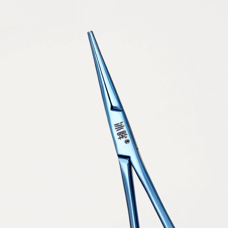 คีมห้ามเลือดแบบฟันโลหะผสมไทเทเนียม เครื่องมือผ่าตัด อุปกรณ์ห้ามเลือดทางการแพทย์