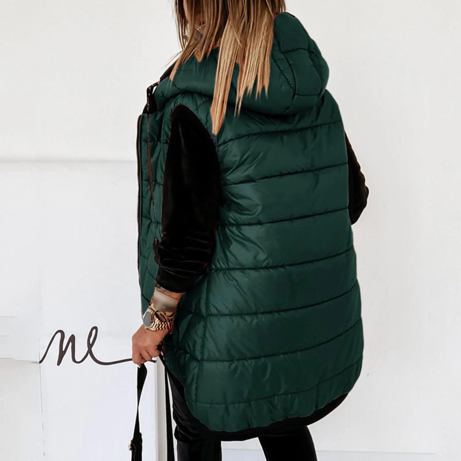 Women\'s Sleeveless Vest New Warm Autumn Winter Feather Coats Pockets Casual Loose Down Cotton Vests Outdoor Jacket жилетка