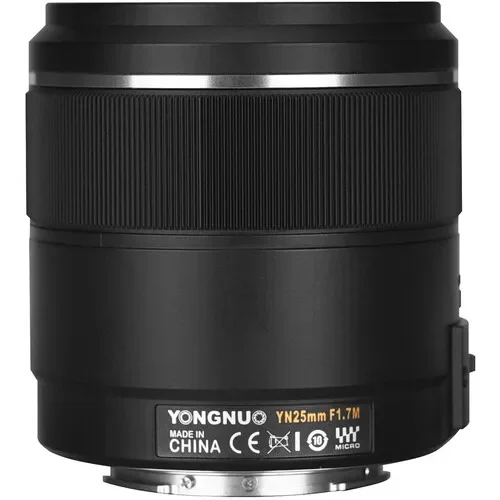 YONGNUO YN 25 مللي متر F1.7 M4/3 جبل عدسة الكاميرا فتحة كبيرة AF/MF القياسية رئيس عدسة لباناسونيك أوليمبوس G95 GF9 GX9 كاميرا