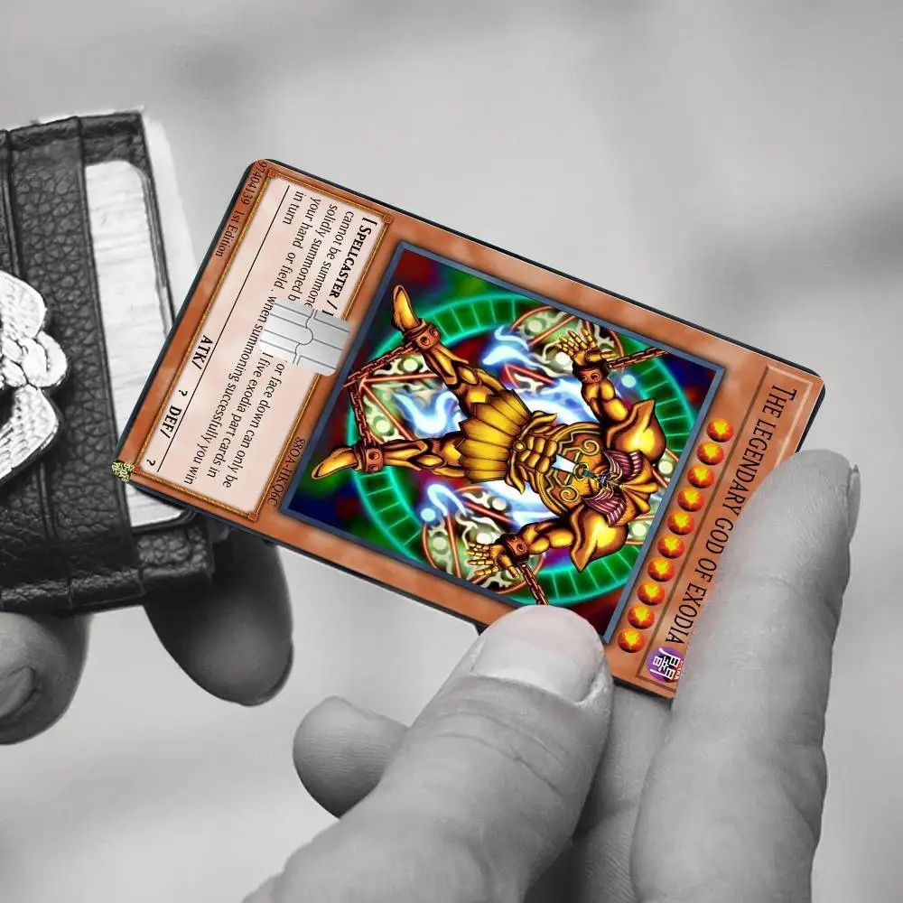Karty MONSTER z Yu-Gi-Oh! Różne anime, karty kredytowe, karty autobusowe, naklejki, fajne dekoracje, wodoodporne naklejki, kolekcja zabawek