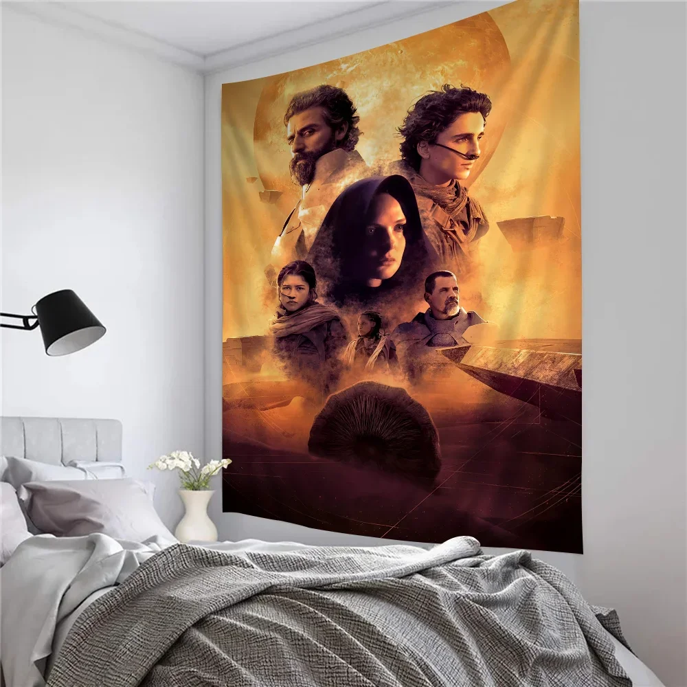 سجاد حائط الكثبان الرملية للسكن ، نسيج ملون ، تعليق هيبي ، رخيص ، بوهيمي ، ملاءات أفلام ، #6