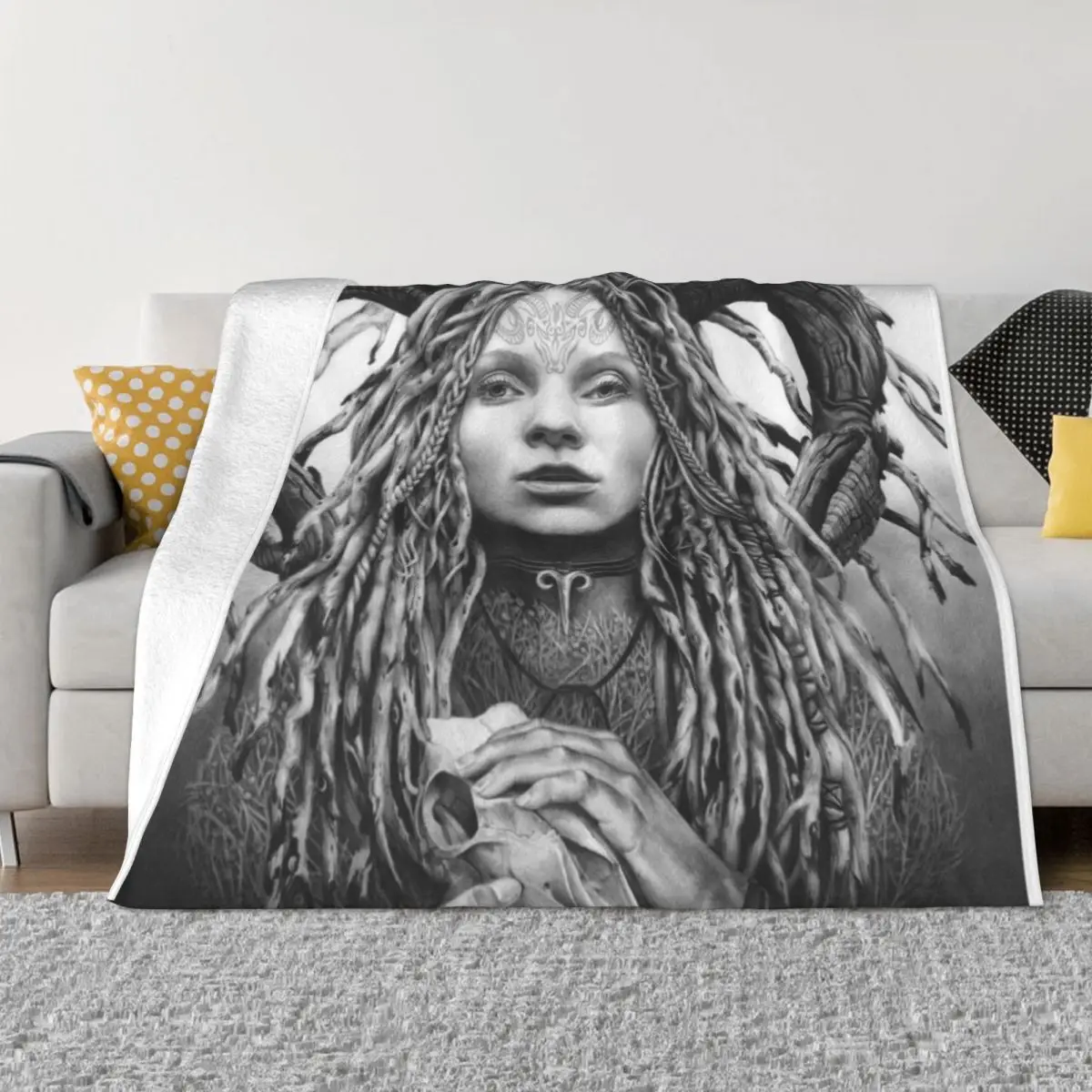 Aries Throw Blanket Hair Blanket Weighted Blanket Decorative Sofa Blankets