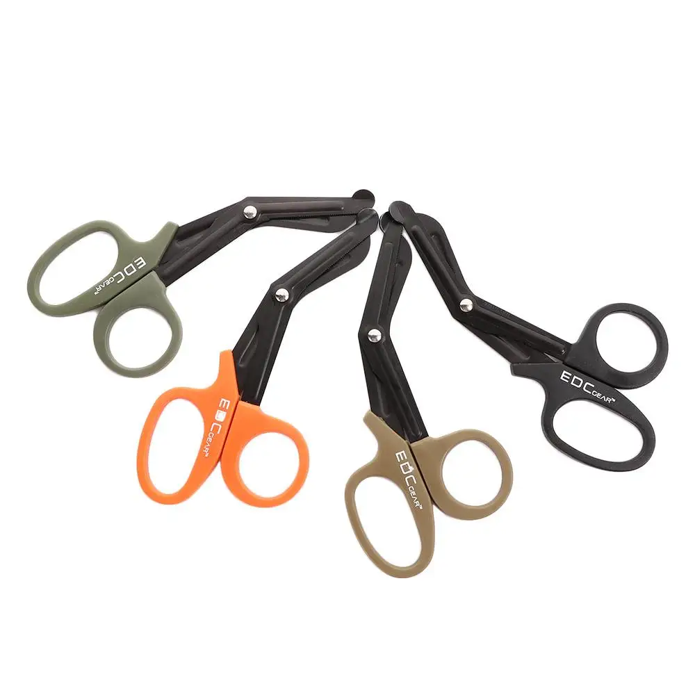 1 Pc Unique Rescue Scissor Survive Emergency Shear Outdoor Paramedic Doctor Nurse Scissors For Cutting Bandages