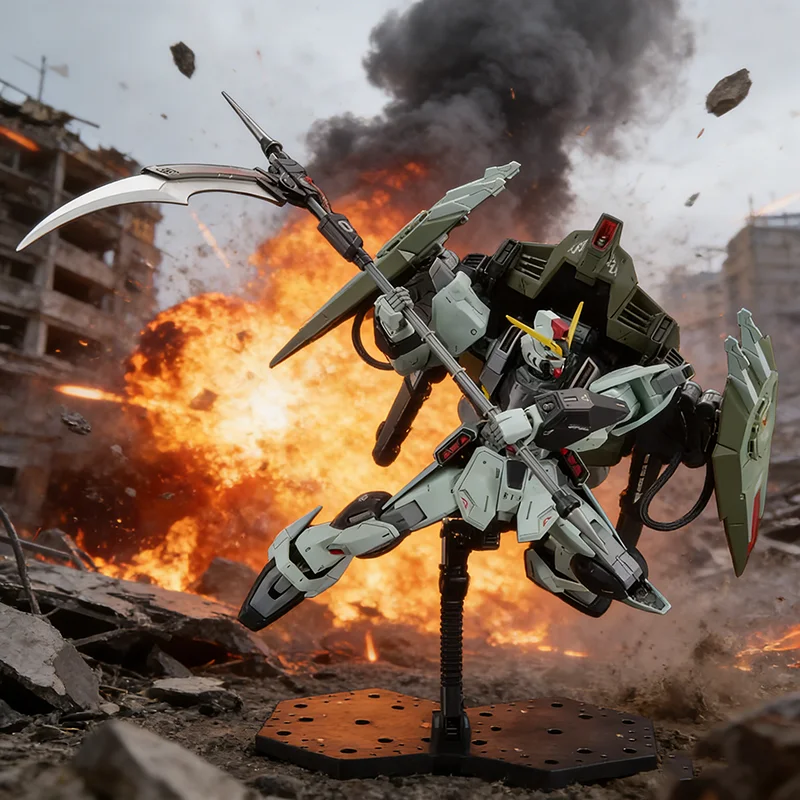 

M 1/100 GAT-X252 Forbidden Action Figure Assembly Model Kit With Clear Decals Anime Collectible Desktop Decoration Gifts