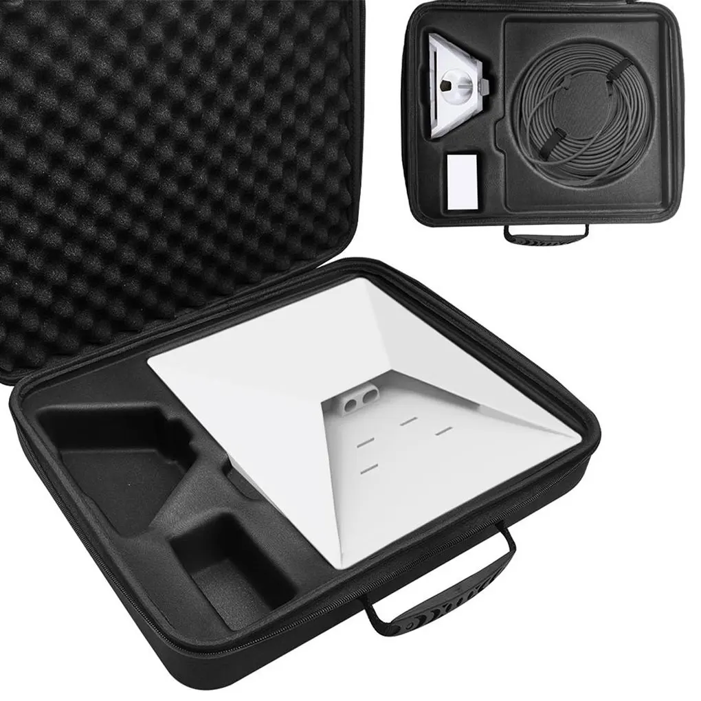 Portable Organiser Hard Carrying Case For StarLink Mini Kit Travel Case Waterproof Storage Case With Multiple Compartment