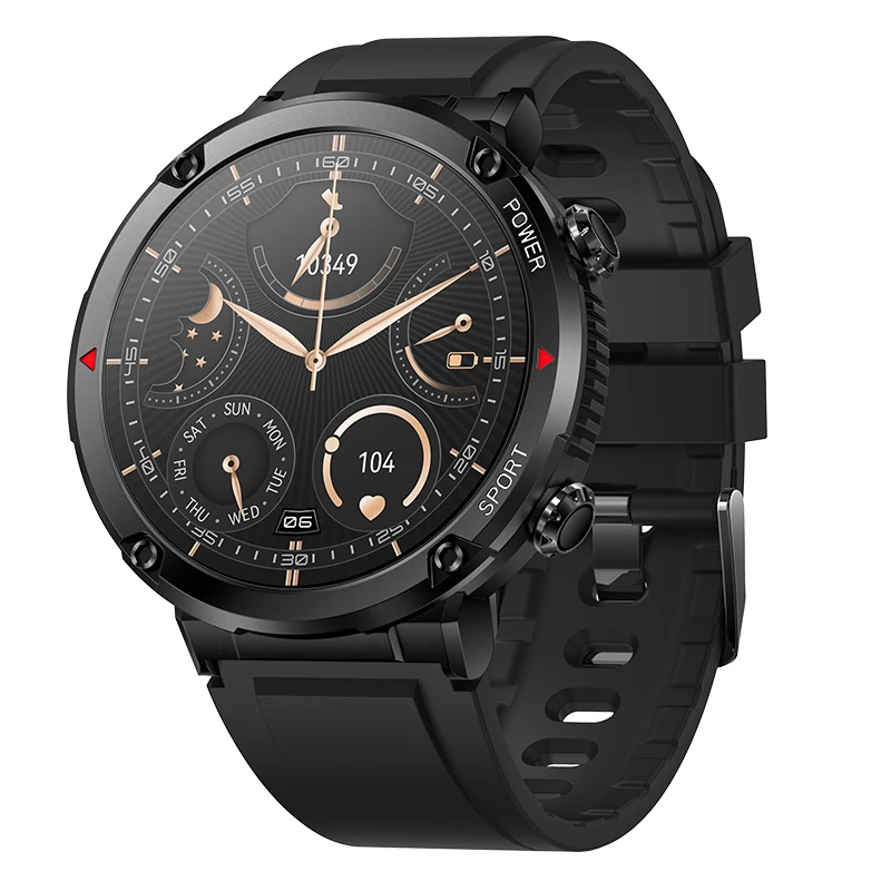 Military Smart Watches for Men, Smart Watch with Bluetooth Call(Answer/Make Calls) IP68 Waterproof 1.6