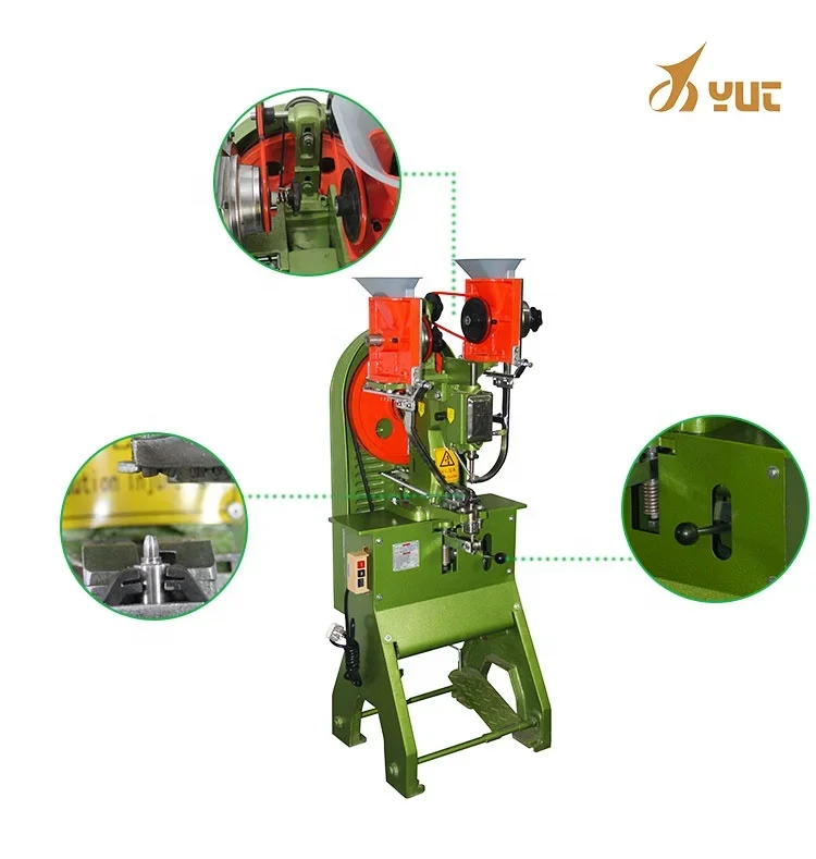 Eyelet Machine Leather Belt Punching Automatic Riveting Machine For Label Clothing Handbags