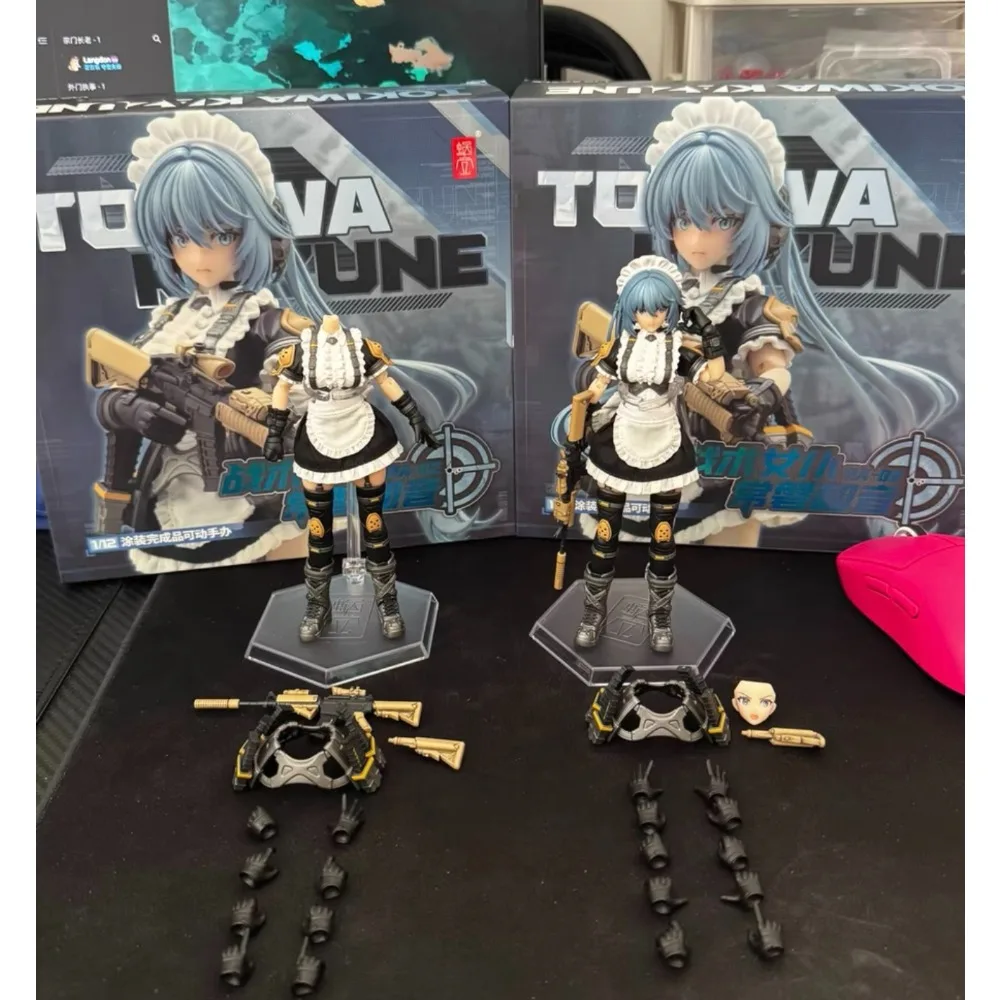Em Estoque: Figuras Completas Pintadas de Maid Tática RA-02 Snail Shell Kazuo Tobata, Modelos de Mago, Boneca Atuadora
