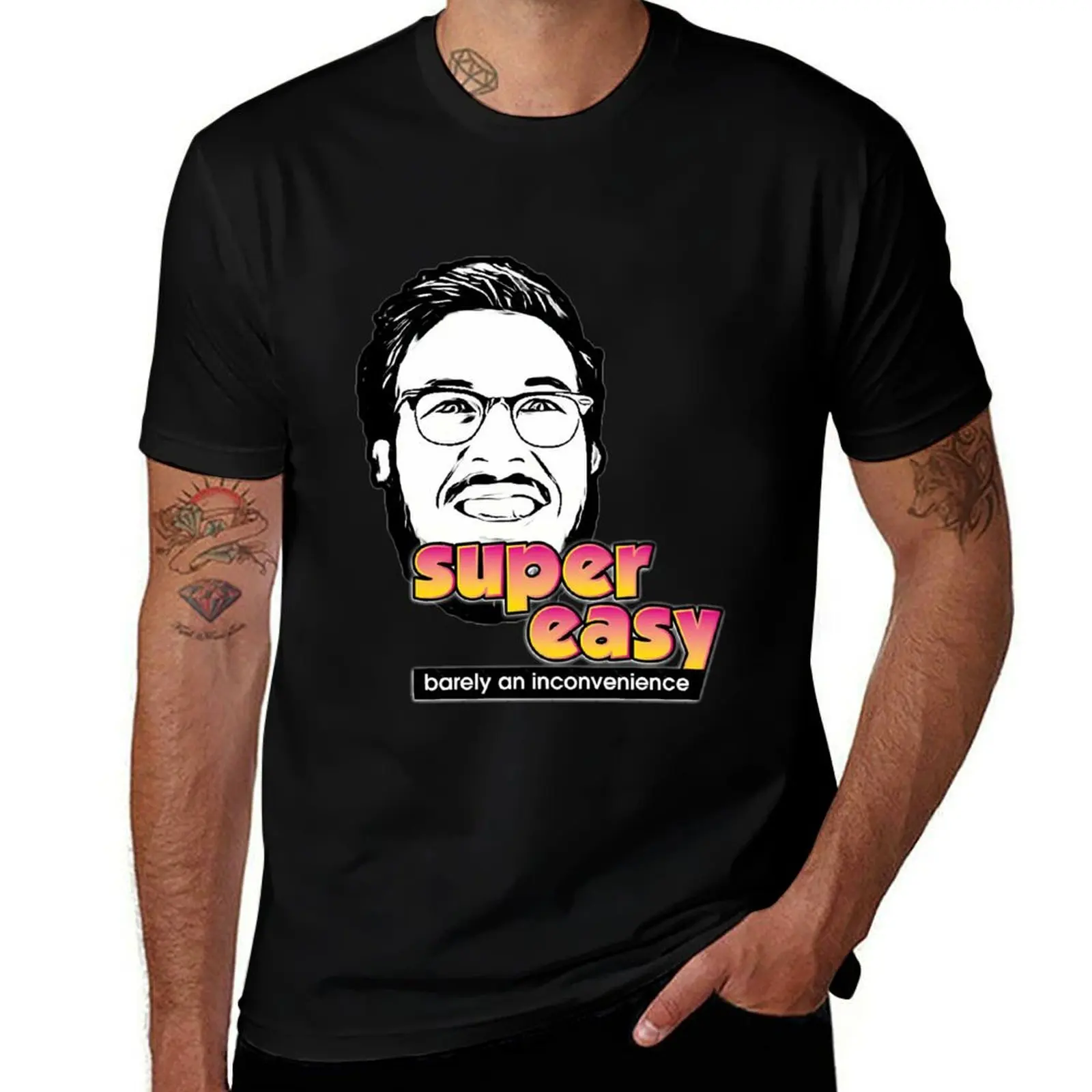 Pitch Meeting - Super Facile A Peine Un Inconvenient T-Shirt Breathable Lightweight Summer Top T-Shirt