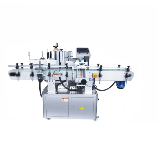 Automatic  Vertical Bottle Positioning Double Side Inkjet Labeling Machine  Portable