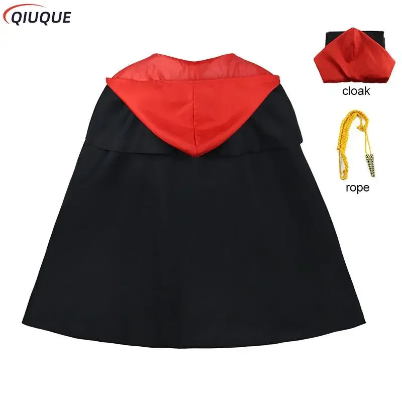 Anime Spy X Family Anya Forger Cosplay disfraz peluca capa uniforme escolar ropa de Halloween OA1557