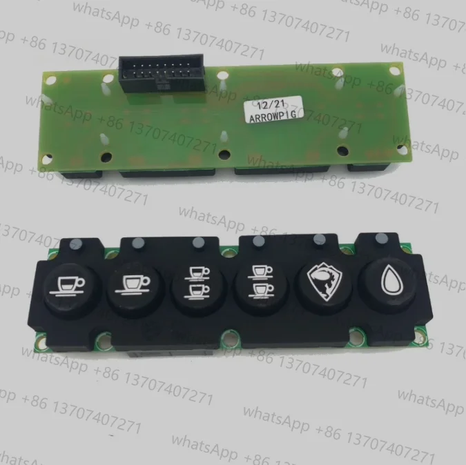 Accesorios para cafetera, placa de circuito Pcb, teclado de prensa para cafetera Sanremo ZOE