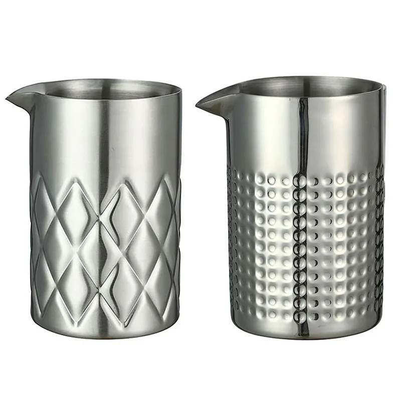 580ml Stirring Tin Cocktail Mixing Glass Double-walled and vacuum insulated for temperature consistency