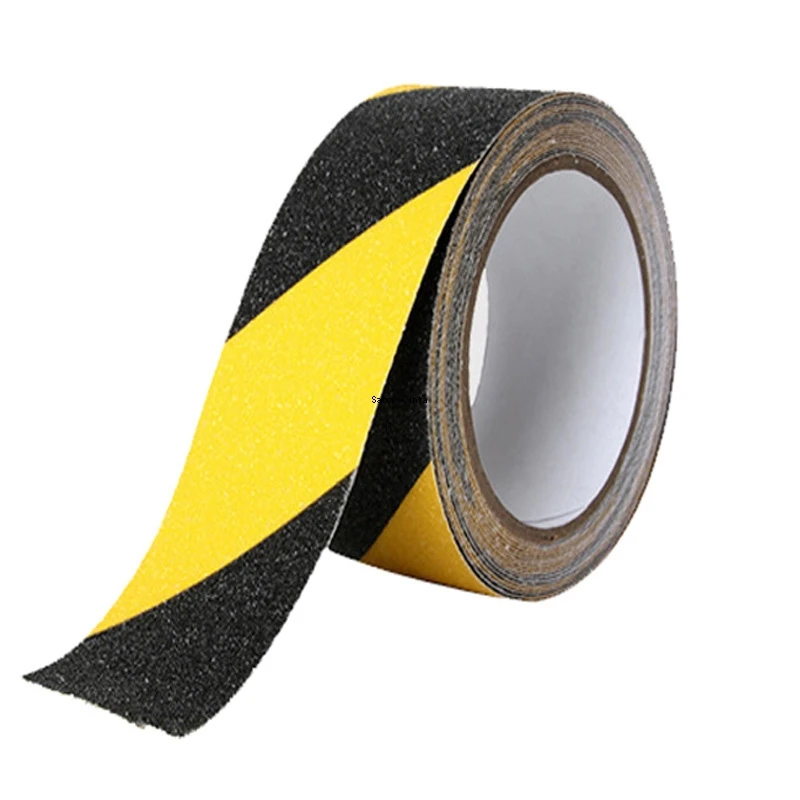 2inch *16FT Anti Slip Traction Tape Yellow-Black Twill Non-Skid Safety Strips Outdoor Waterproof Adhesive Grip Sticker For Stair