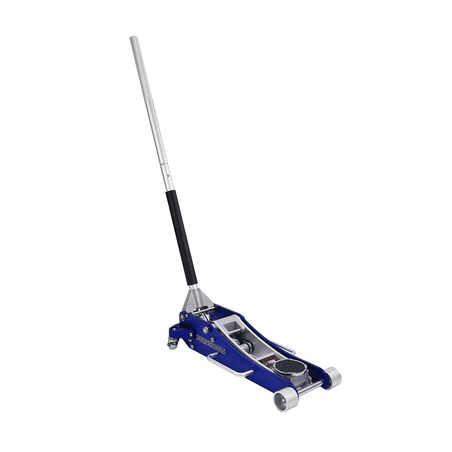 2.5 Ton Aluminum Steel Racing Floor Jack Dual Pump Quick Lift Low Profile Jack