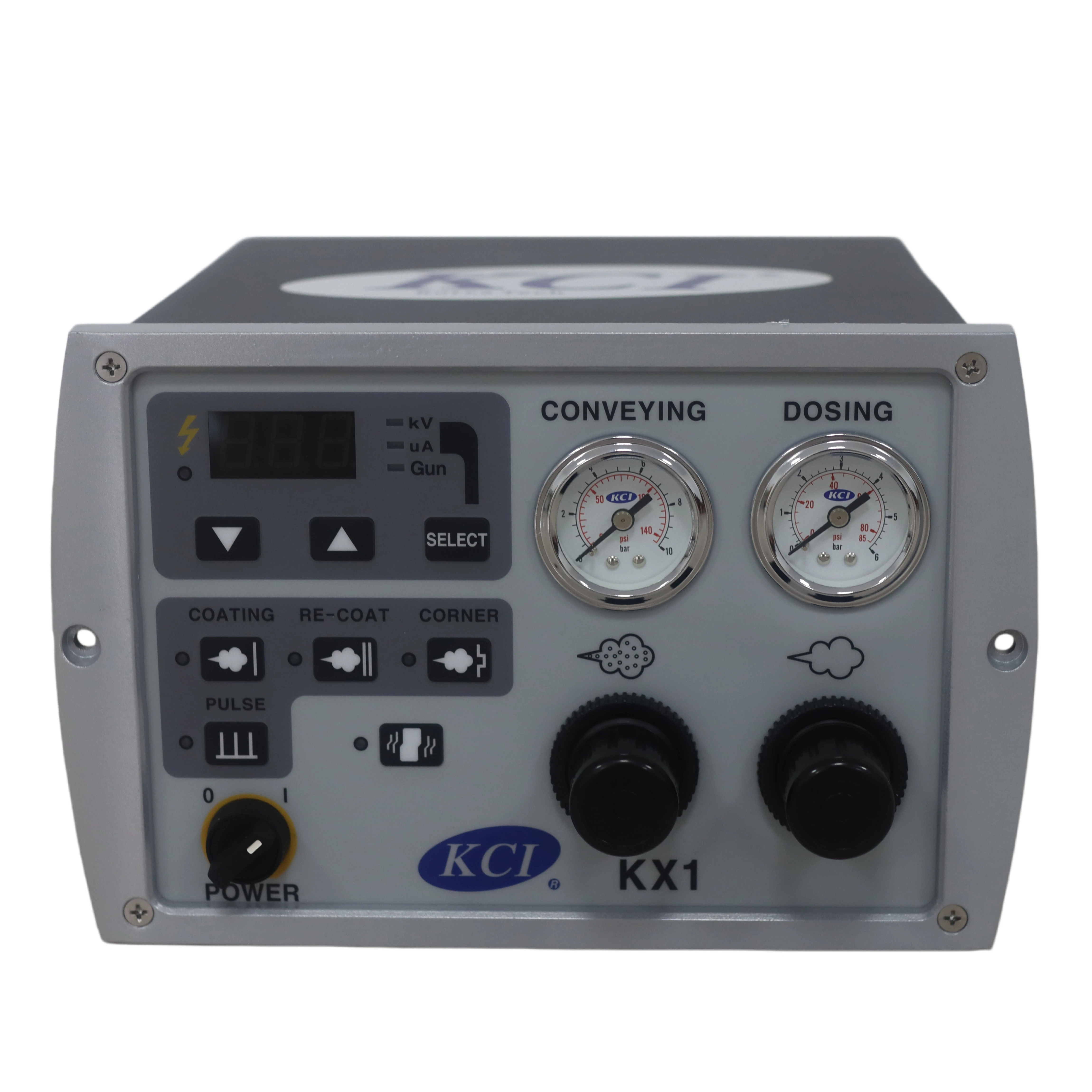 Metal Finishing High Powder Output Automatic Powder Coating Machine Single Controller