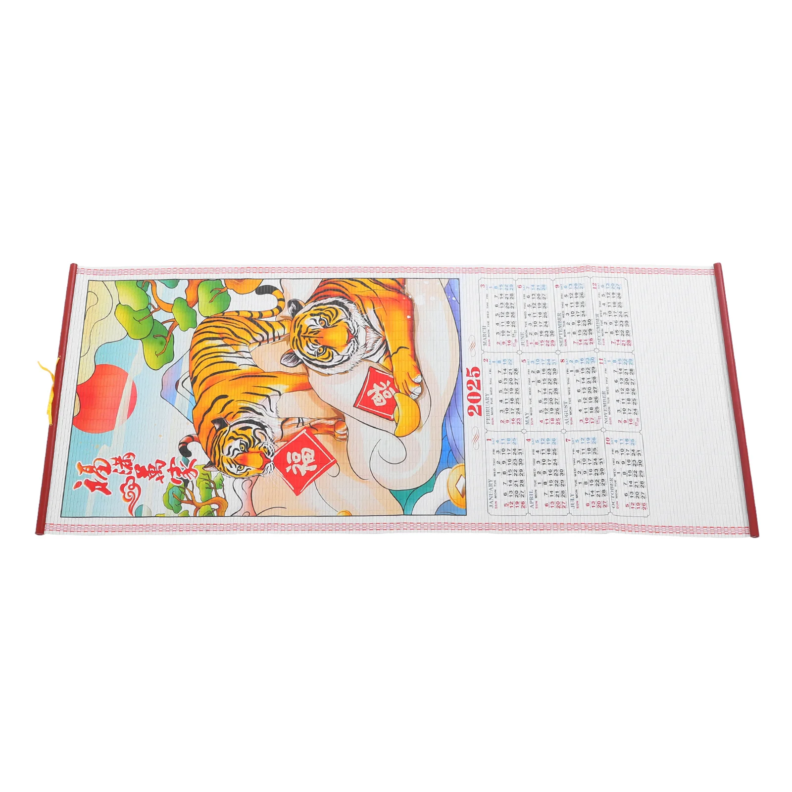

Hanging Scroll Calendar Daily Aesthetic Wall Number Large Paper Home Office Chinese Lunar Dating