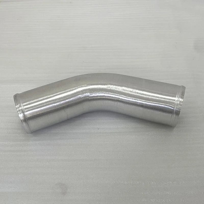 Aluminum Alloy Intake Tube OD 51/63/76MM Intercooler Pipe Air Tube 0 45 90Degrees 300mm Long for Auto Car