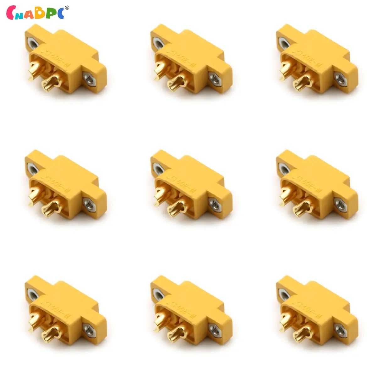 

1-10pcs XT60E-M Mountable XT60 Male Plug Connector For RC Models Multicopter Fixed Board DIY Spare Part