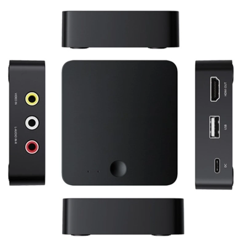 

Recording box, analog video recording box, one-click transcription