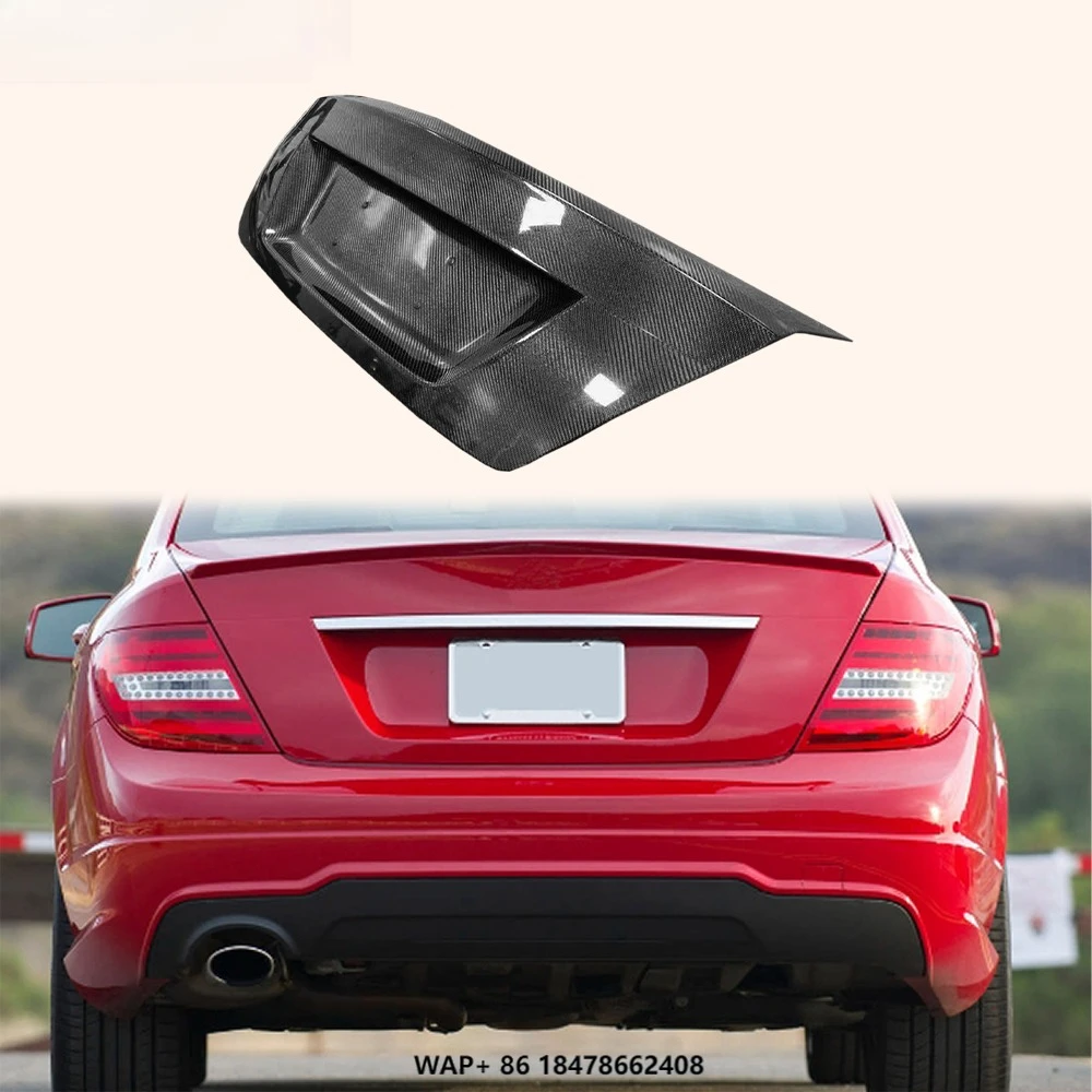 

For Mercedes Benz W204 C250 Coupe 12-15 Carbon OE Style Rear Trunk Boot Lid