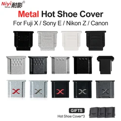 Hot Shoe Cover para Flash Camera, Câmera Acessórios, Metal Cap, Frio, Canon R10, Fujifilm XT3, Nikon ZFC, Sony A7M4