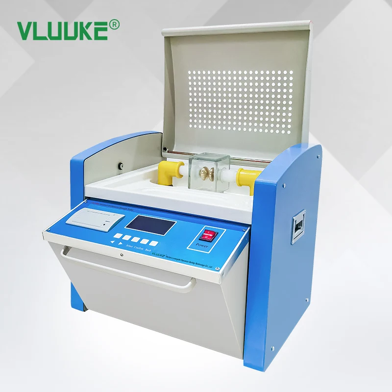 Vluuke LNJY-80A testador de resistência dielétrica de óleo isolante automático testador digital portátil de alta precisão para sistemas de energia