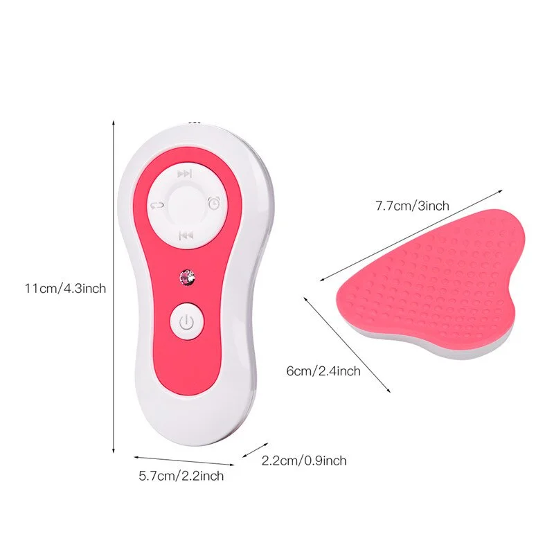 Electronic Breast Massager Chest Enlargement Massager Anti-Chest Sagging Device Massage Instrument Tool for Girl Women