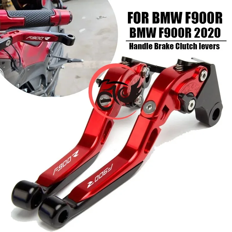 

New For BMW F900R F900 R F 900R 2020 Motorcycle Accessories CNC Adjustable Folding Extendable Brake Clutch Lever With logo