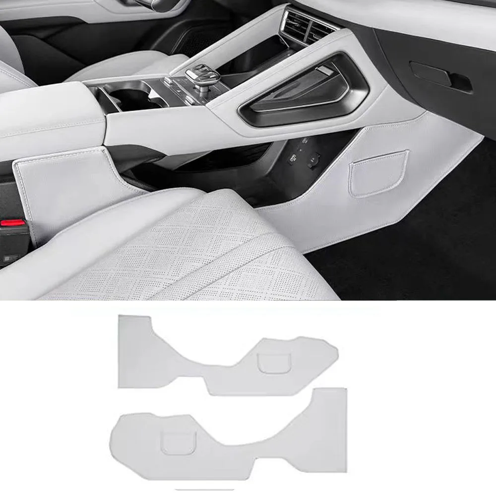 

For BYD Yuan UP yuan pro 2023 2024 2025 Car Color Center Console Anti Kick Pads On Both Sides Scratch Resistant Dirt Resistant