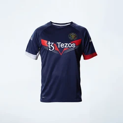 2024 New Vitality E-Sports Culb Support Jersey CSGO LOL COD Games Uniform Men T-Shirts Sports Contest Training Breathable Tops