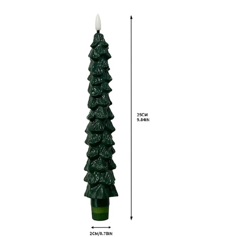 [NEWA76K!】 4-Pack LED Flameless Candles With Remote, Realistic Flickering Battery Operated Pillar Lights For Christmas Tree, Wed