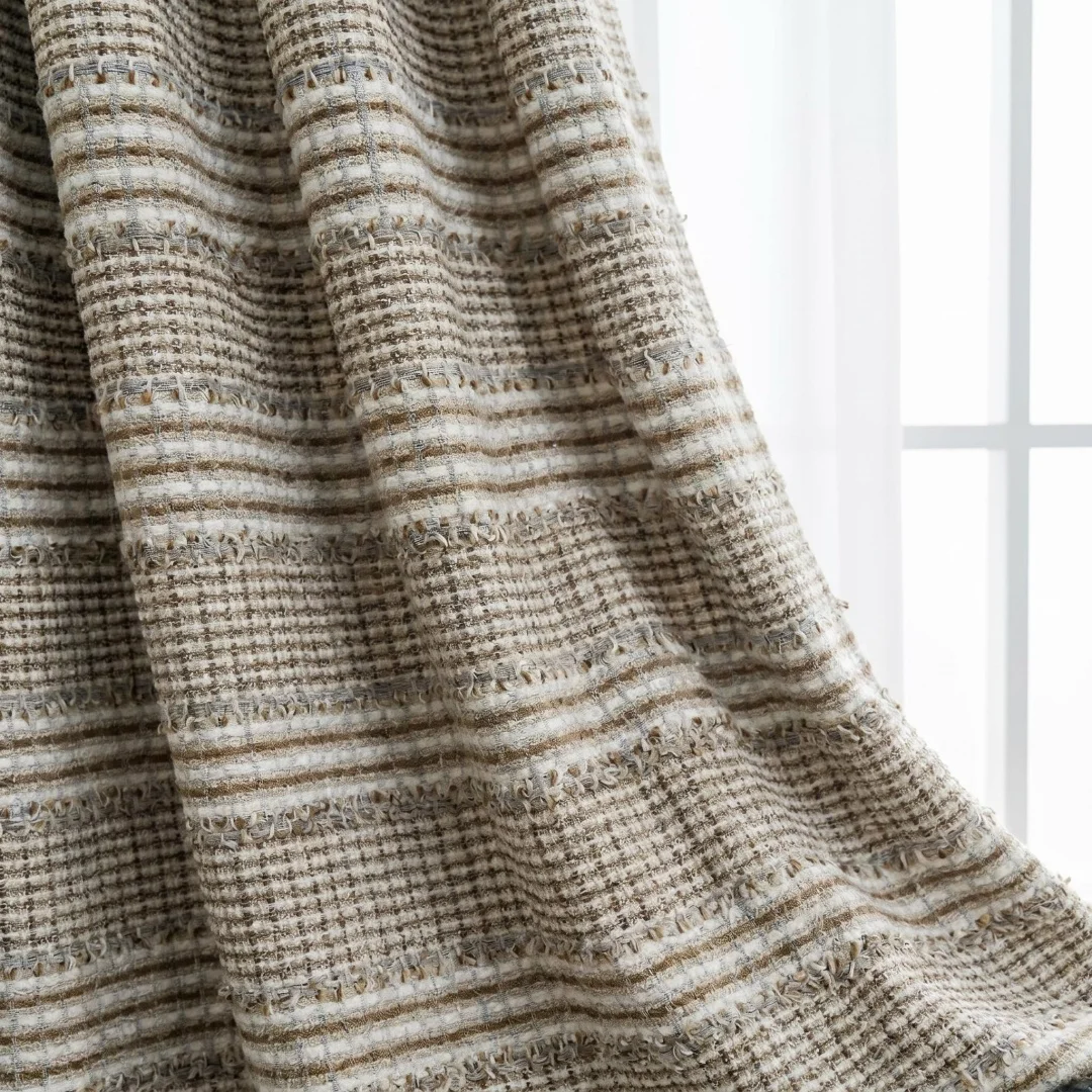 Home Fragrance Linen - 窓用ミルクスクエアオイルスモールフレグランスブリティッシュ風遮光寝室リビングルームライトラグジュアリーシンプル中世風カーテン